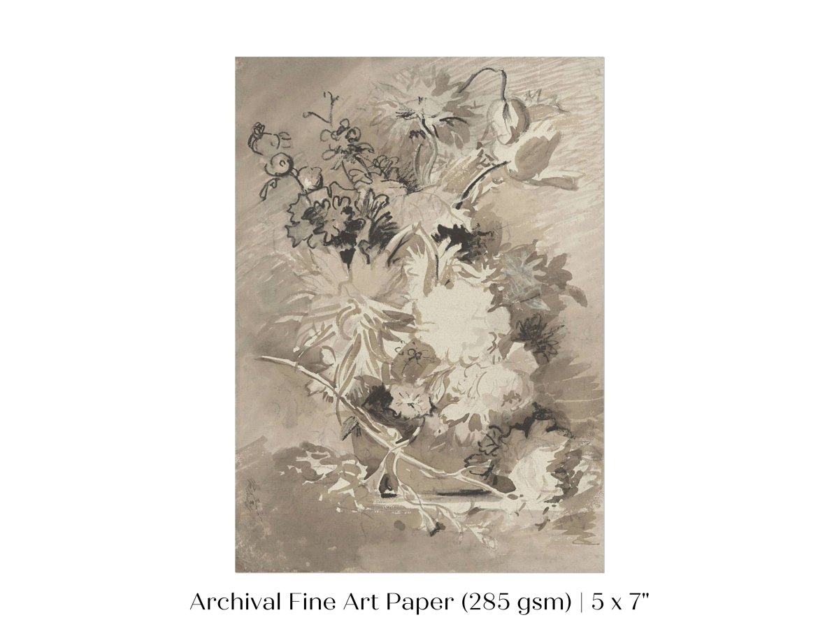 Flower Study | P548 - Single Art Prints - Piccolo Fiore Prints