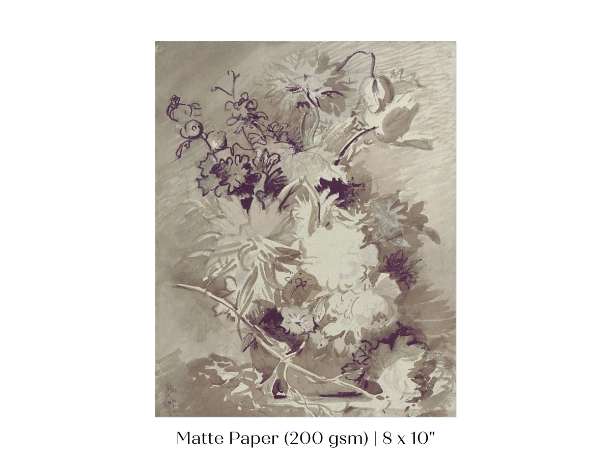 Flower Study | P548 - Single Art Prints - Piccolo Fiore Prints