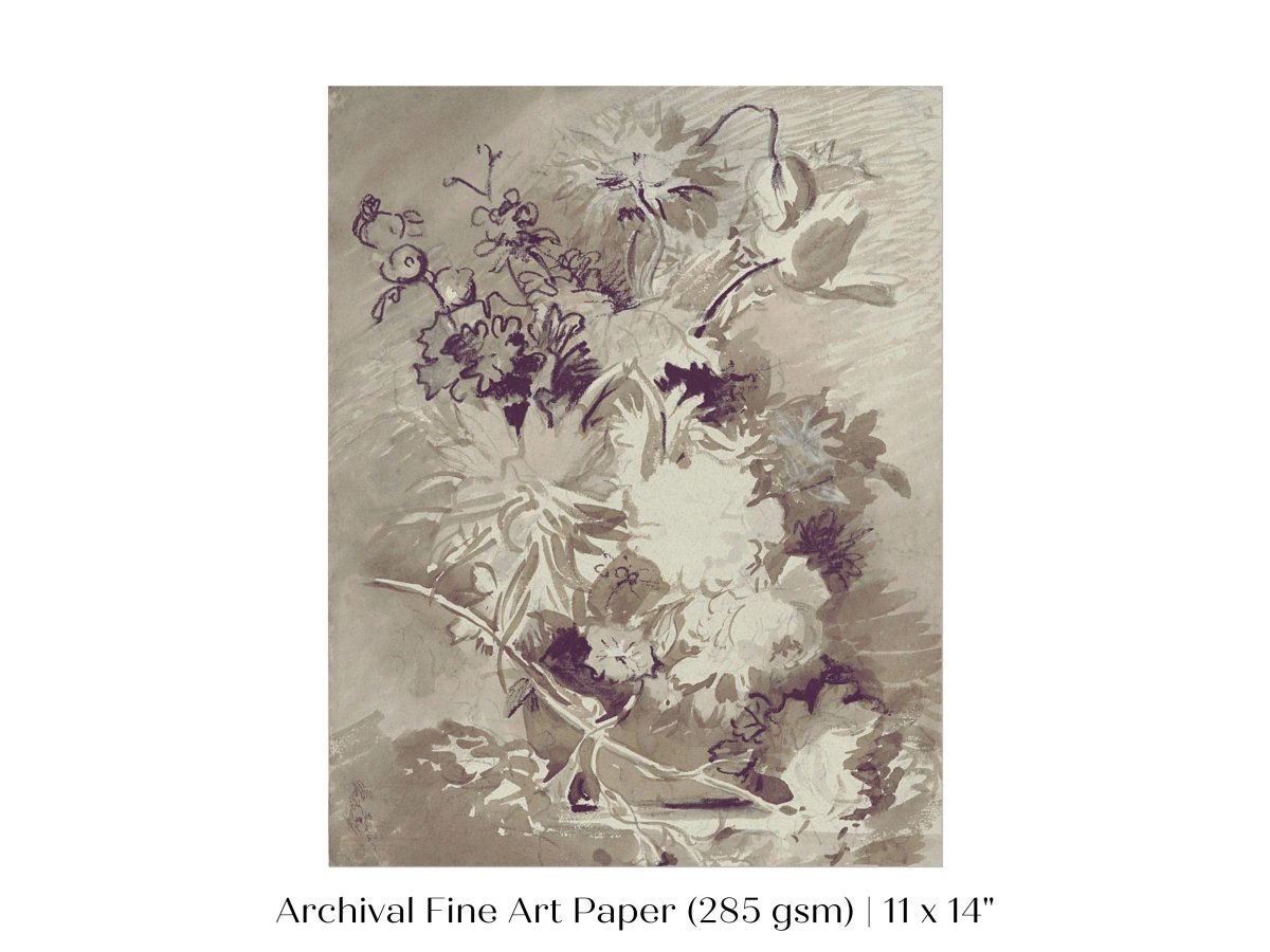 Flower Study | P548 - Single Art Prints - Piccolo Fiore Prints