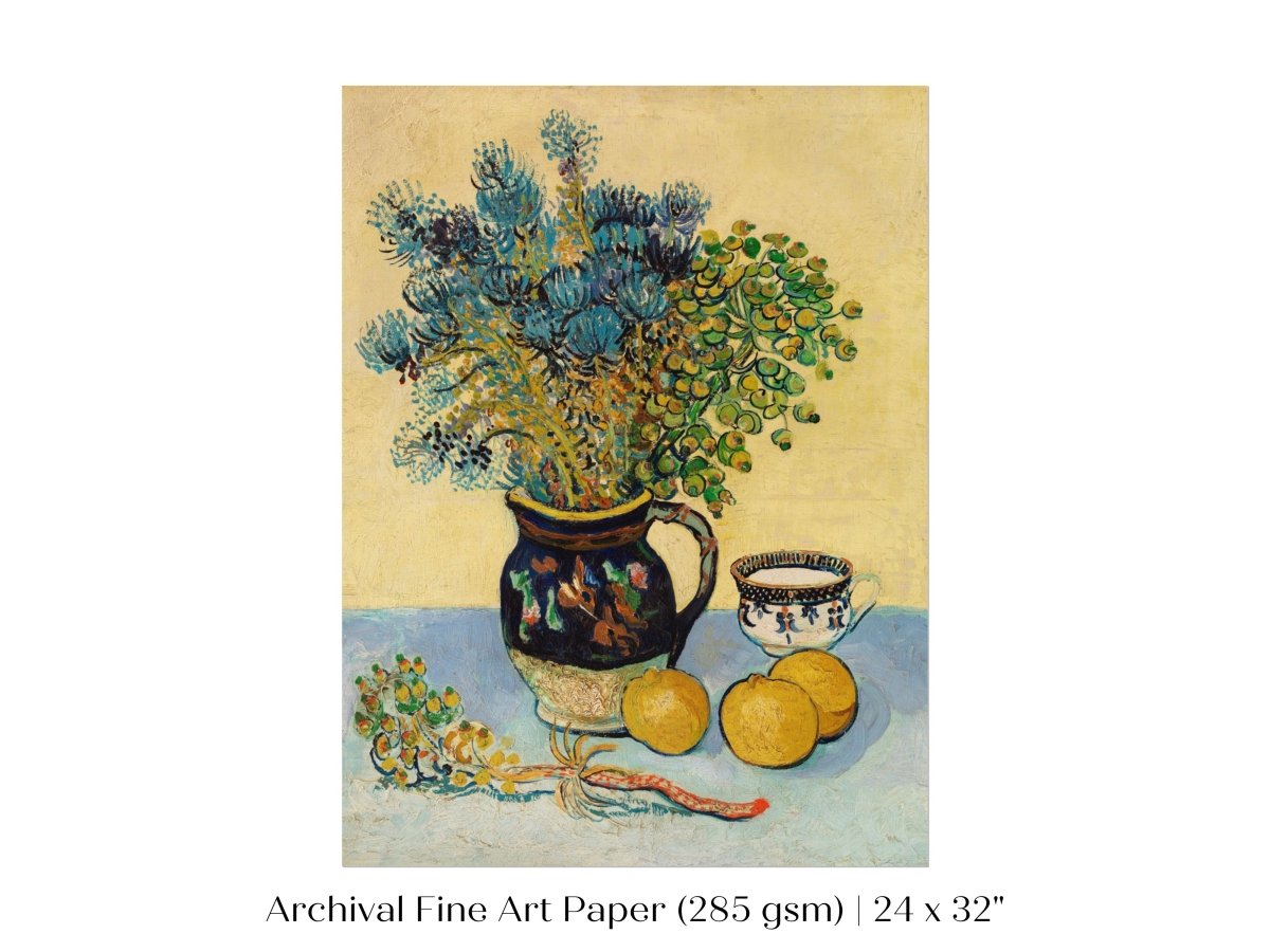 Flowers in a Jug | P312 - Single Art Prints - Piccolo Fiore Prints