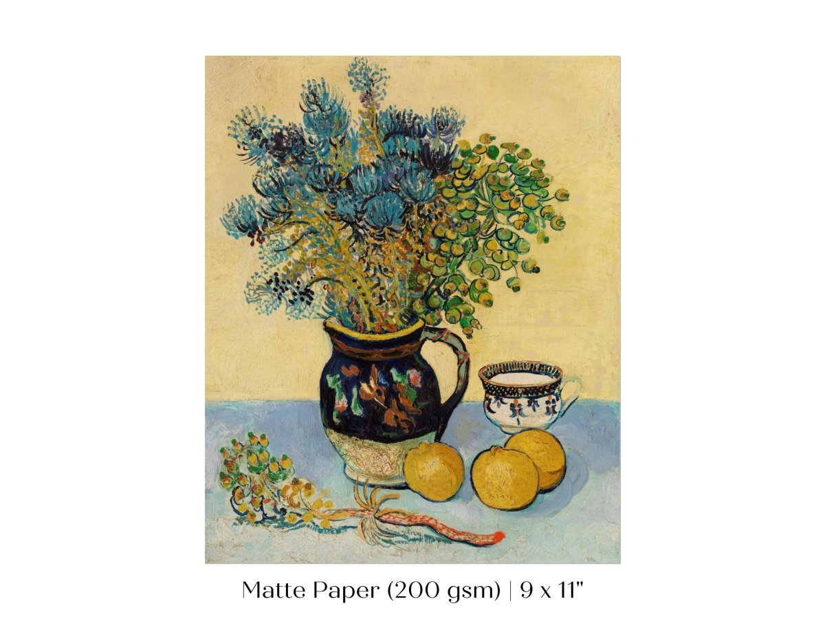 Flowers in a Jug | P312 - Single Art Prints - Piccolo Fiore Prints