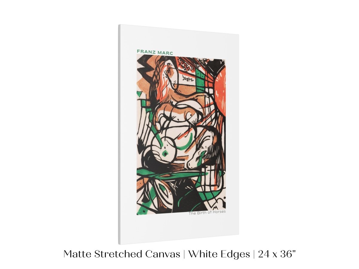 Franz Marc | The Birth of Horses | P588 - Single Art Prints - Piccolo Fiore Prints