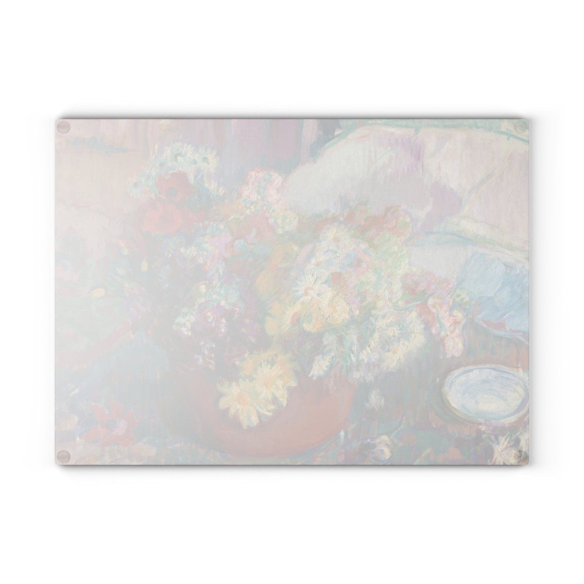 Freshly Picked Flowers | Glass Chopping Board - Glass Chopping Board - Piccolo Fiore Prints