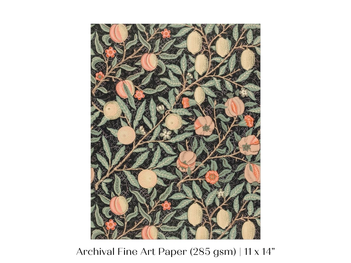 Fruit Pattern | William Morris | P394 - Single Art Prints - Piccolo Fiore Prints