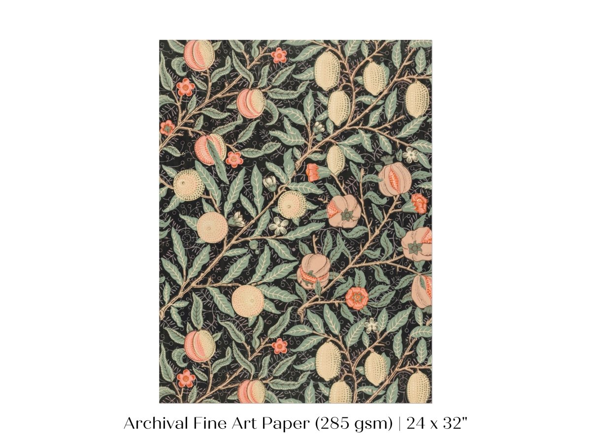 Fruit Pattern | William Morris | P394 - Single Art Prints - Piccolo Fiore Prints