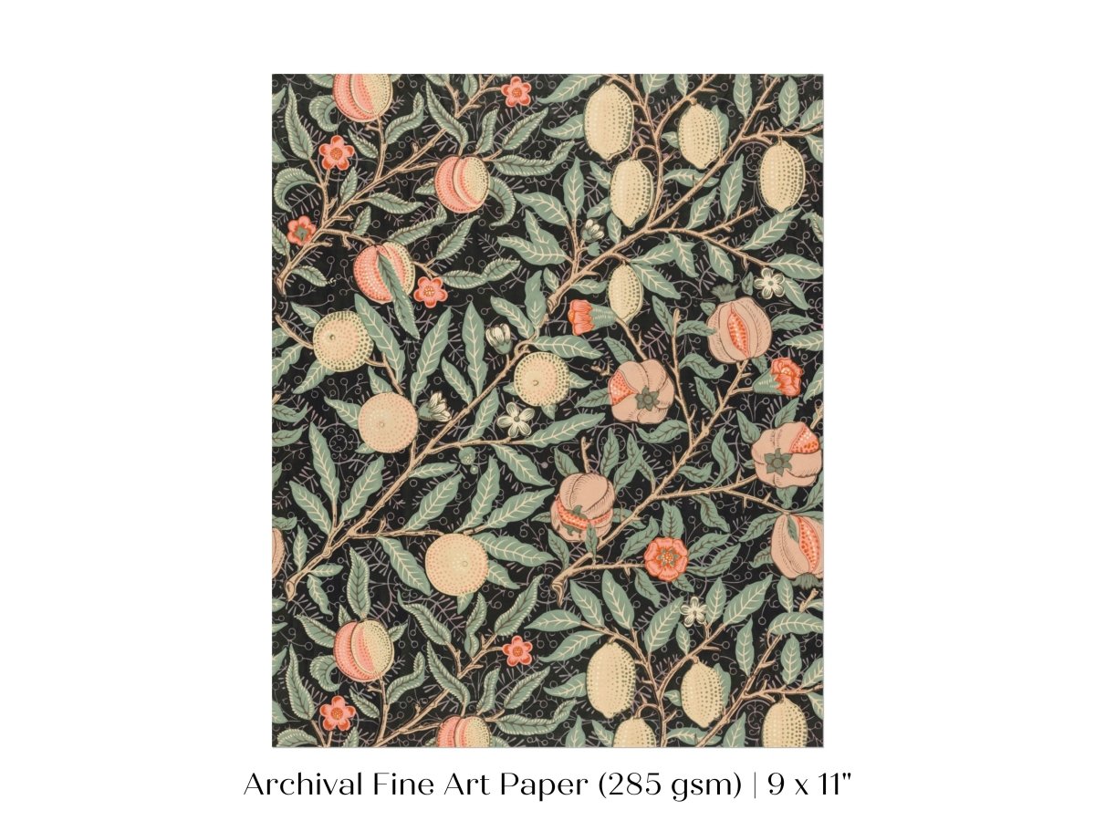Fruit Pattern | William Morris | P394 - Single Art Prints - Piccolo Fiore Prints