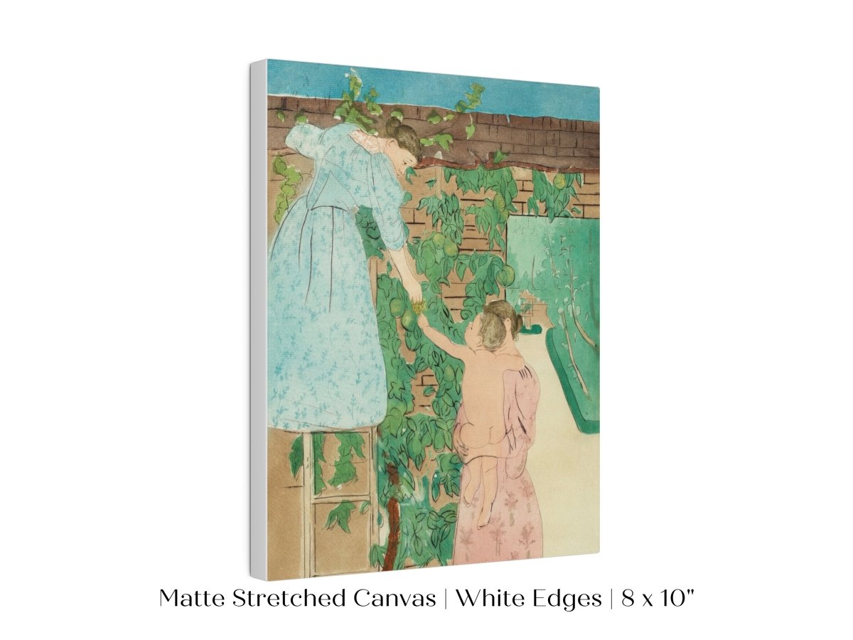 Gathering Fruit | P148 - Single Art Prints - Piccolo Fiore Prints