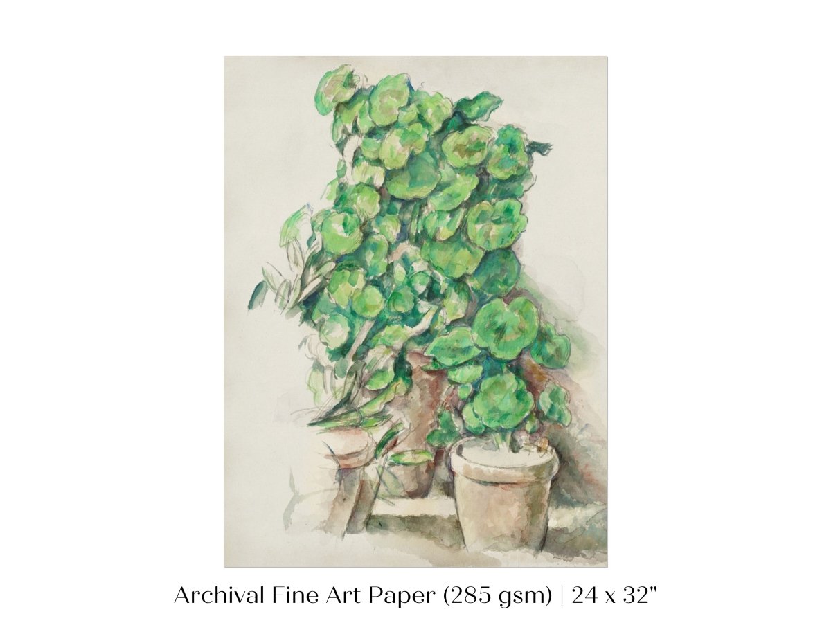 Geraniums | P176 - Single Art Prints - Piccolo Fiore Prints