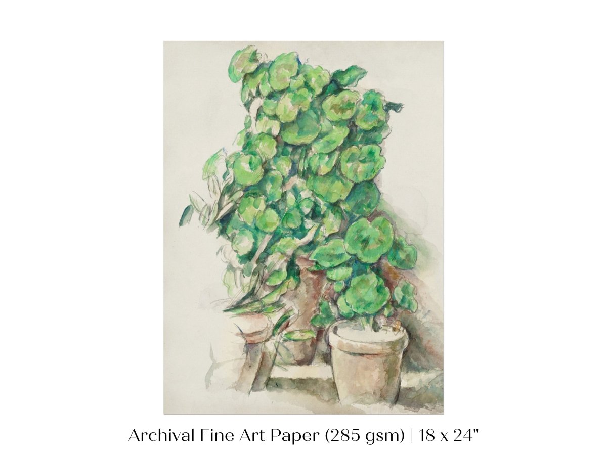 Geraniums | P176 - Single Art Prints - Piccolo Fiore Prints