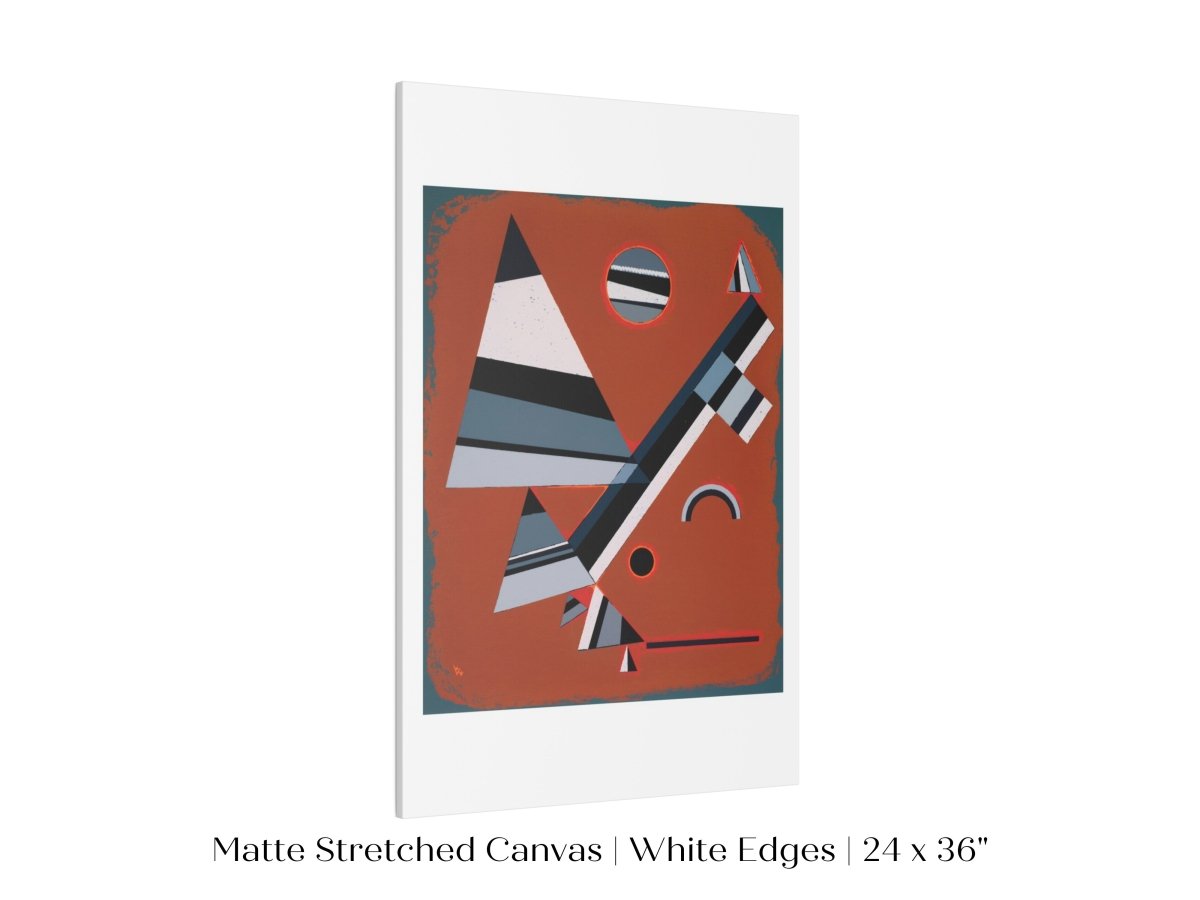 Gris | Kandinsky | P235 - Single Art Prints - Piccolo Fiore Prints