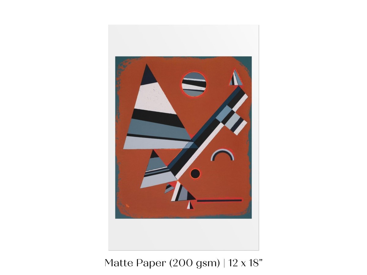 Gris | Kandinsky | P235 - Single Art Prints - Piccolo Fiore Prints