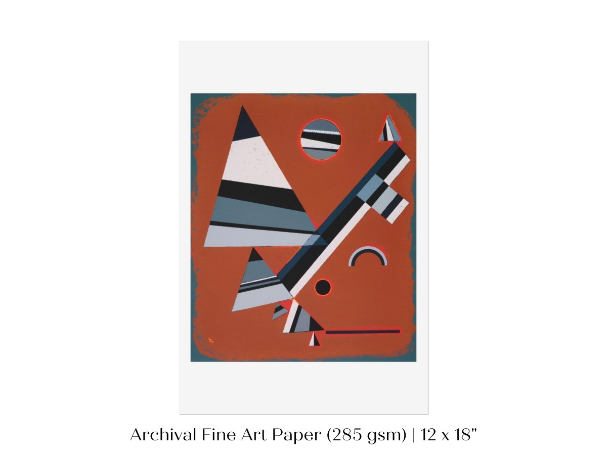 Gris | Kandinsky | P235 - Single Art Prints - Piccolo Fiore Prints