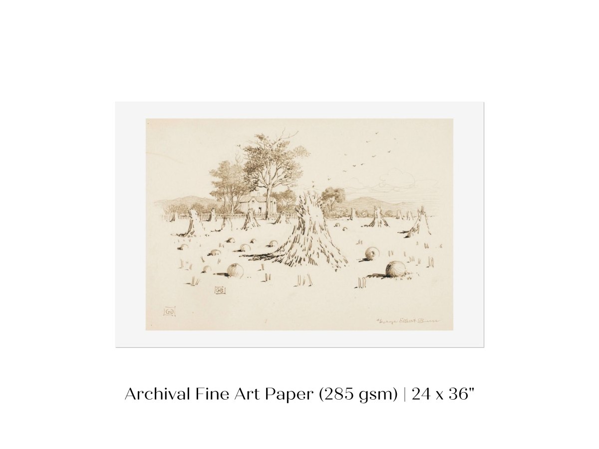 Harvest Sketch | P188 - Single Art Prints - Piccolo Fiore Prints