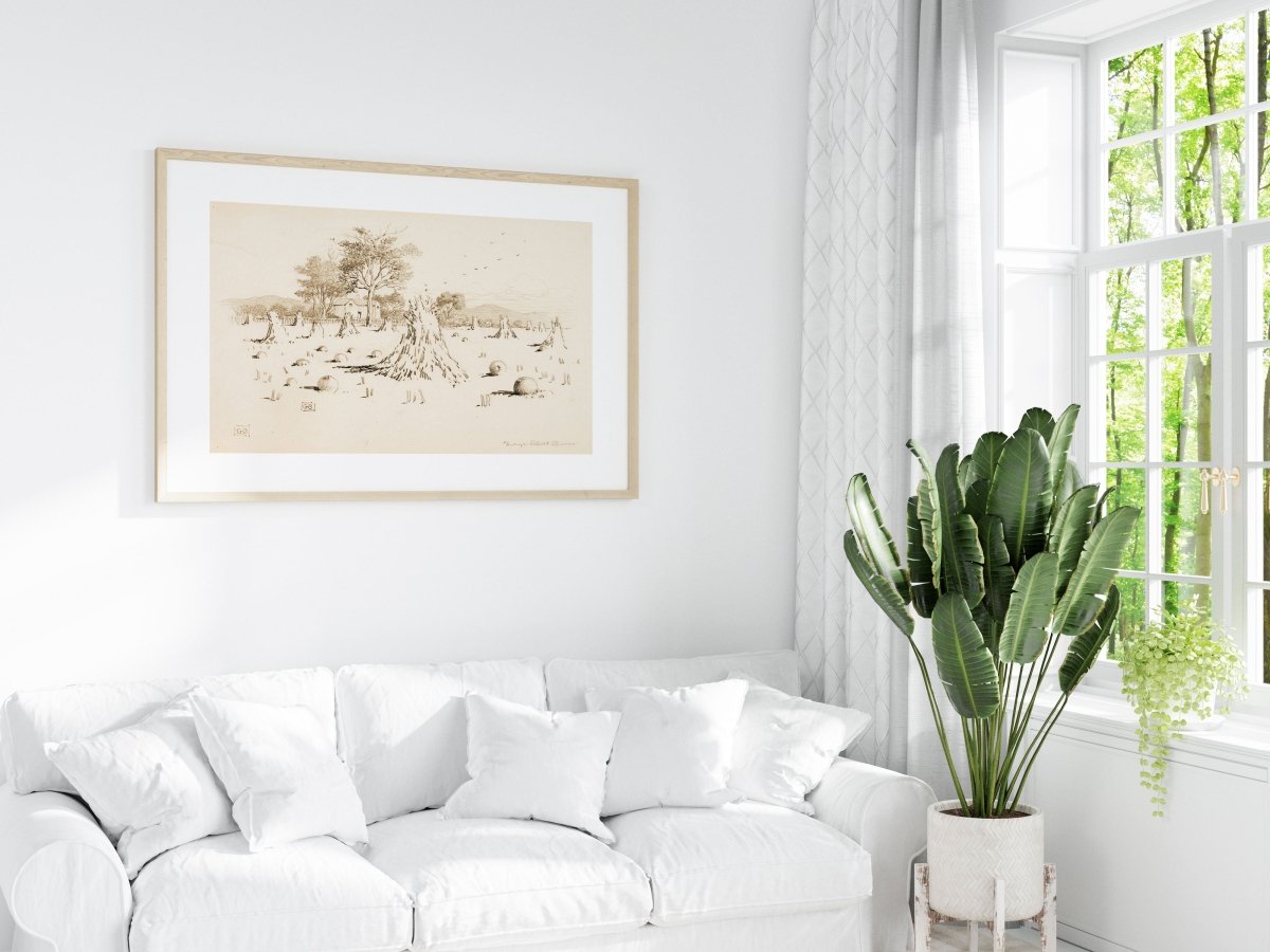 Harvest Sketch | P188 - Single Art Prints - Piccolo Fiore Prints