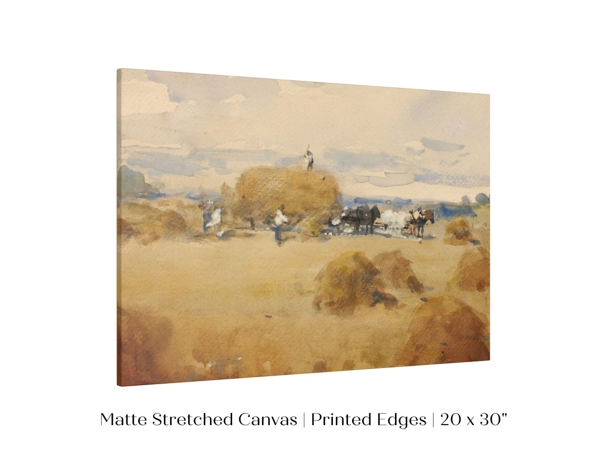 Haymaking | P185 - Single Art Prints - Piccolo Fiore Prints