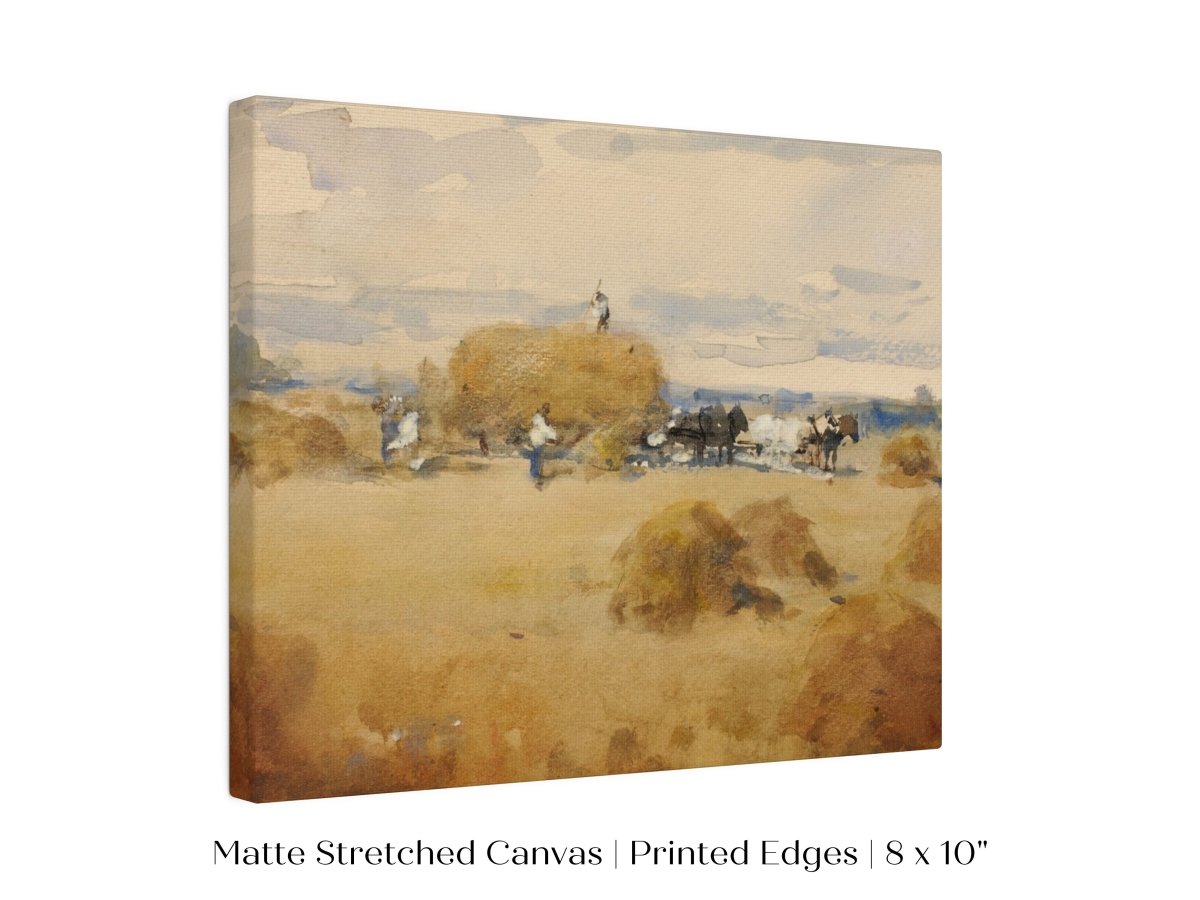 Haymaking | P185 - Single Art Prints - Piccolo Fiore Prints