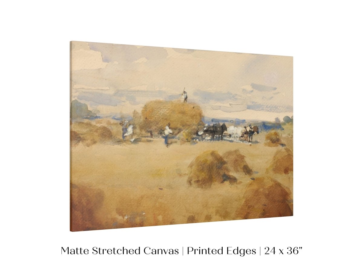 Haymaking | P185 - Single Art Prints - Piccolo Fiore Prints