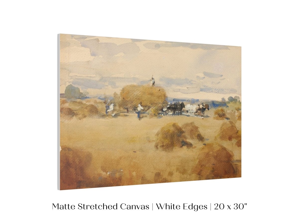 Haymaking | P185 - Single Art Prints - Piccolo Fiore Prints