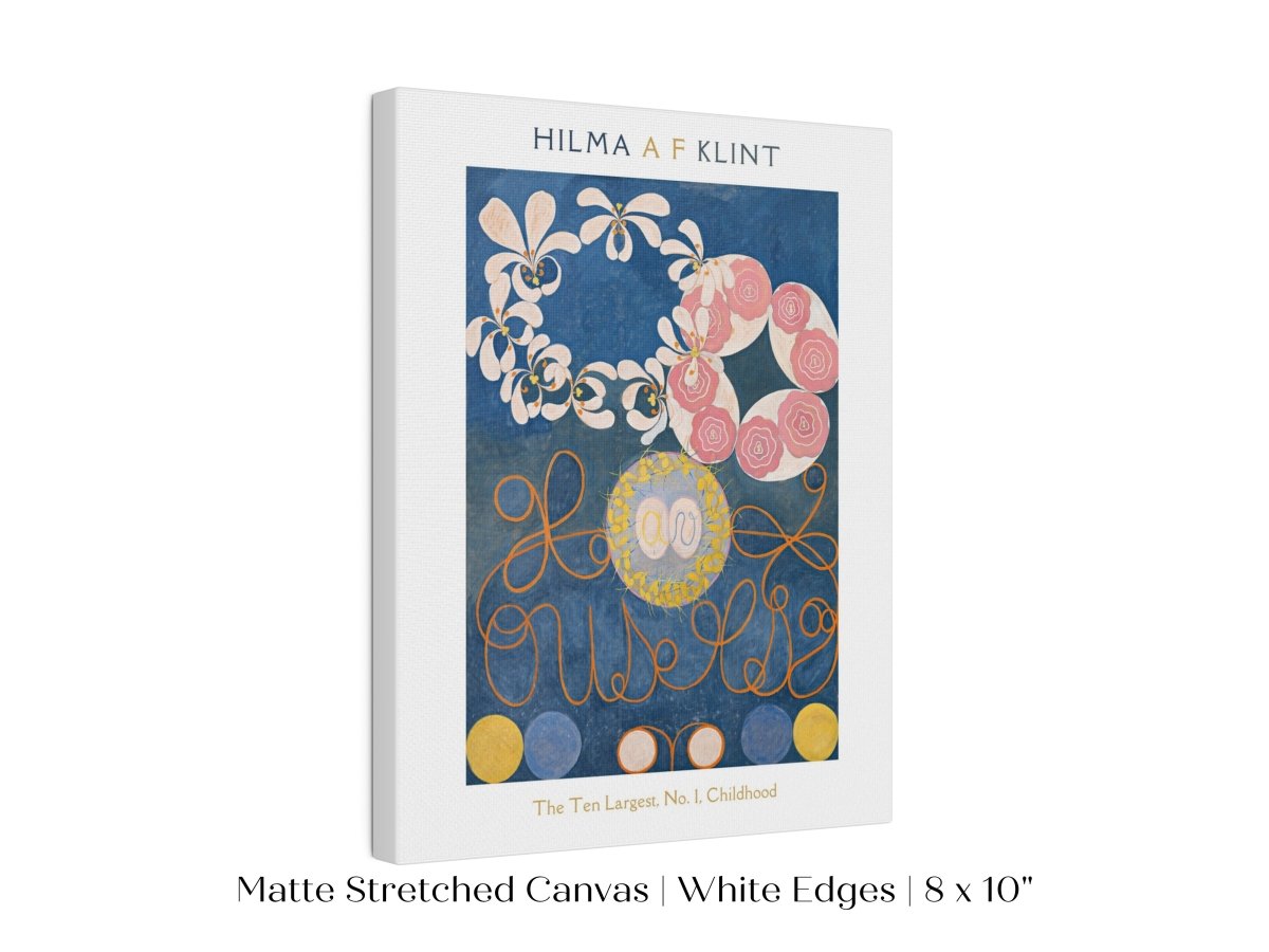 Hilma af Klint The Ten Largest | No. 1, Childhood | P575 - Single Art Prints - Piccolo Fiore Prints