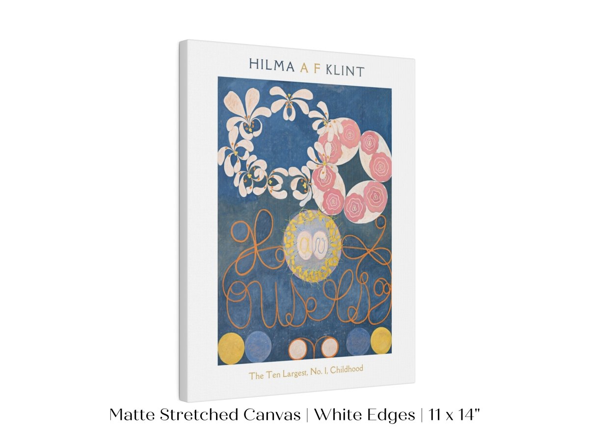 Hilma af Klint The Ten Largest | No. 1, Childhood | P575 - Single Art Prints - Piccolo Fiore Prints