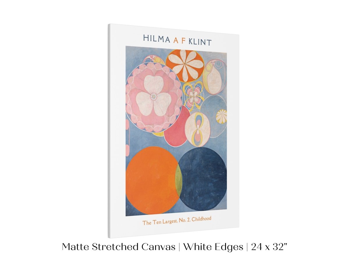 Hilma af Klint The Ten Largest | No. 2, Childhood | P576 - Single Art Prints - Piccolo Fiore Prints
