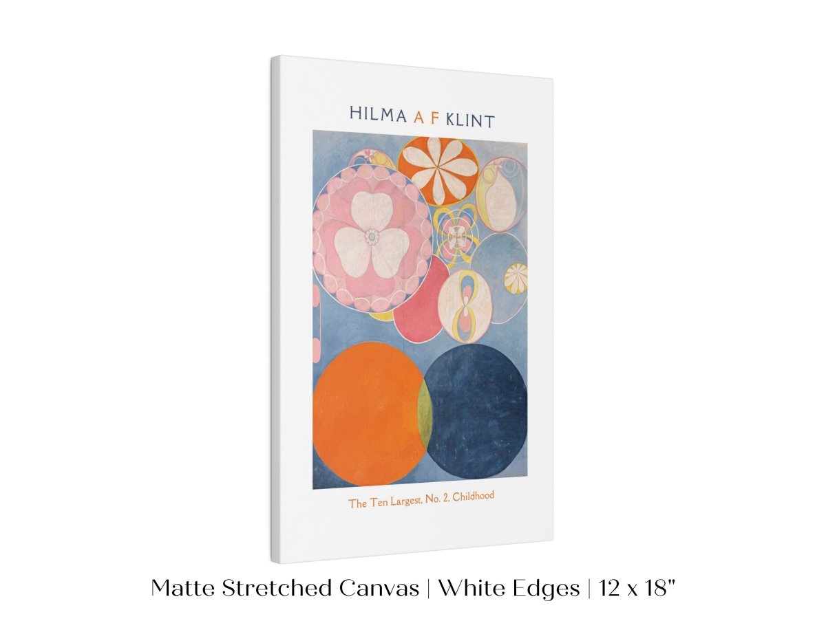 Hilma af Klint The Ten Largest | No. 2, Childhood | P576 - Single Art Prints - Piccolo Fiore Prints