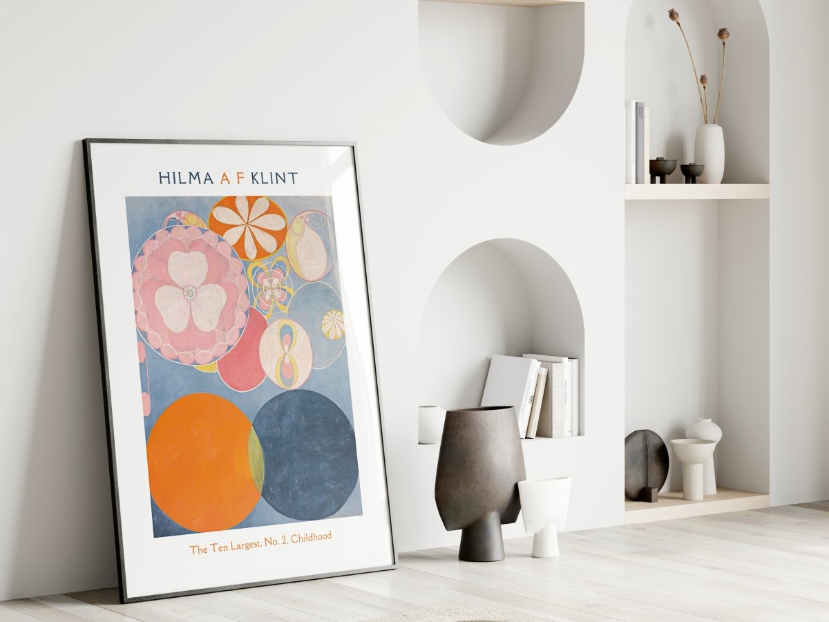 Hilma af Klint The Ten Largest | No. 2, Childhood | P576 - Single Art Prints - Piccolo Fiore Prints