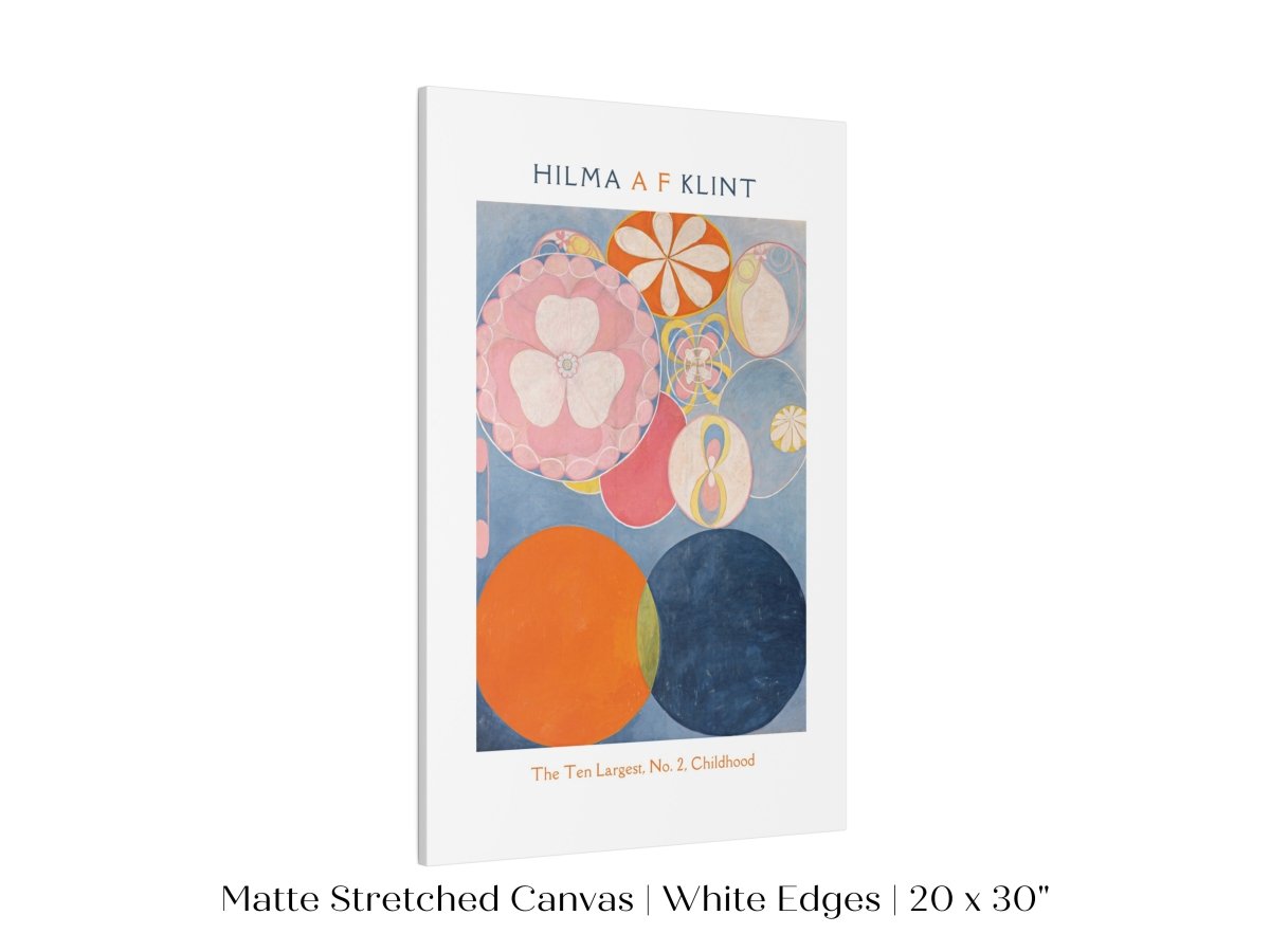 Hilma af Klint The Ten Largest | No. 2, Childhood | P576 - Single Art Prints - Piccolo Fiore Prints