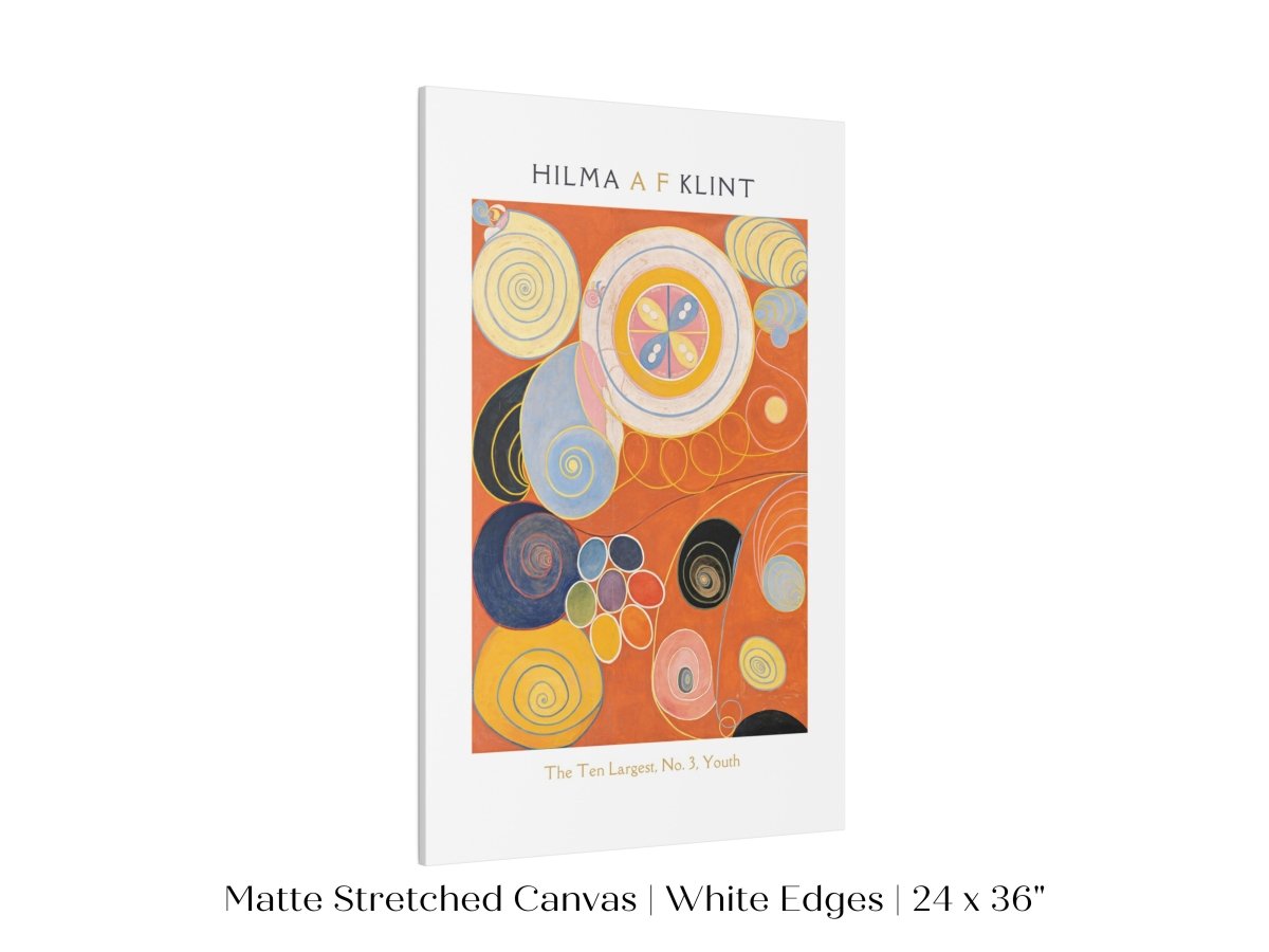 Hilma af Klint The Ten Largest | No. 3, Youth | P577 - Single Art Prints - Piccolo Fiore Prints