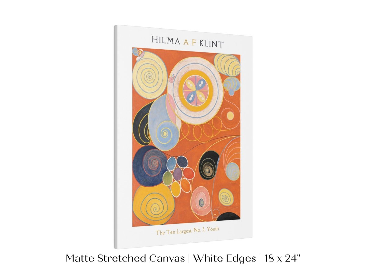 Hilma af Klint The Ten Largest | No. 3, Youth | P577 - Single Art Prints - Piccolo Fiore Prints