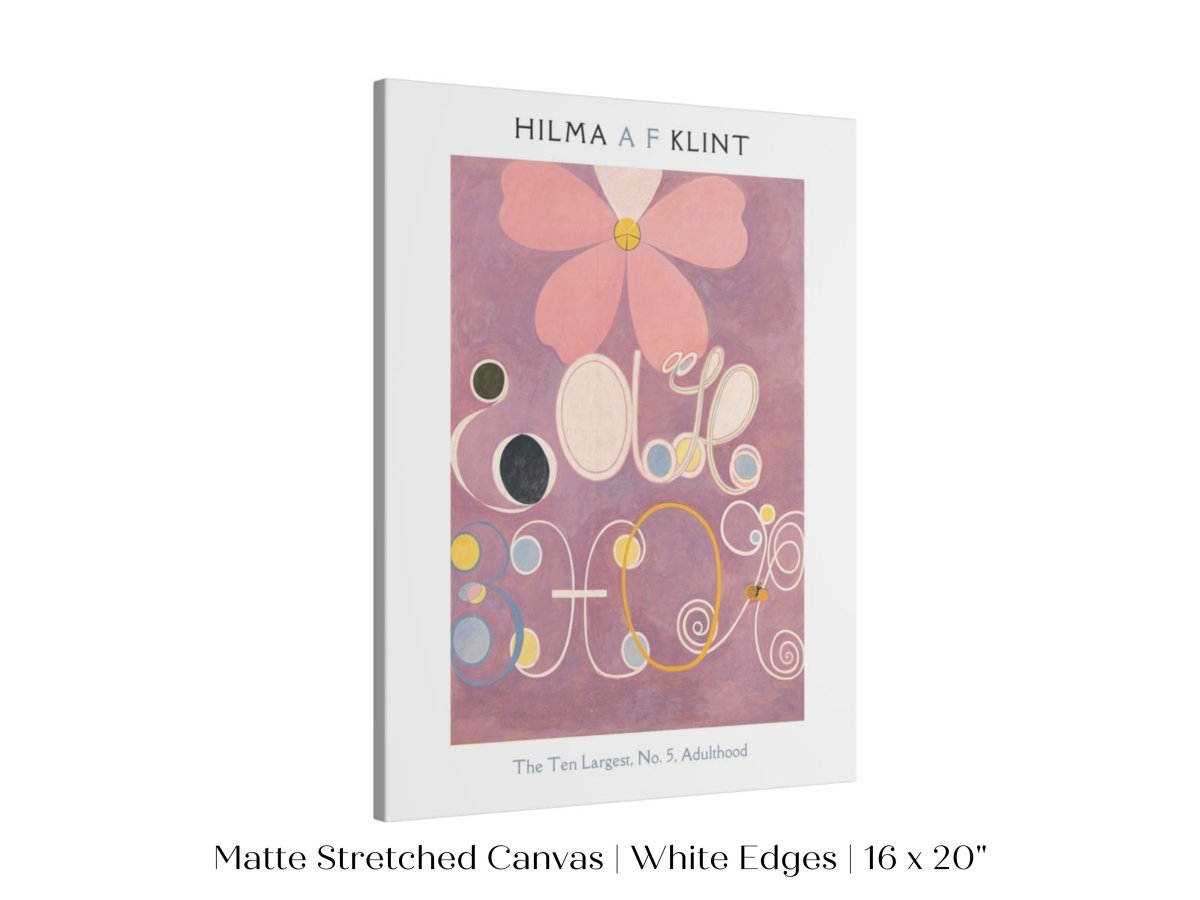 Hilma af Klint The Ten Largest | No. 5, Adulthood | P579 - Single Art Prints - Piccolo Fiore Prints