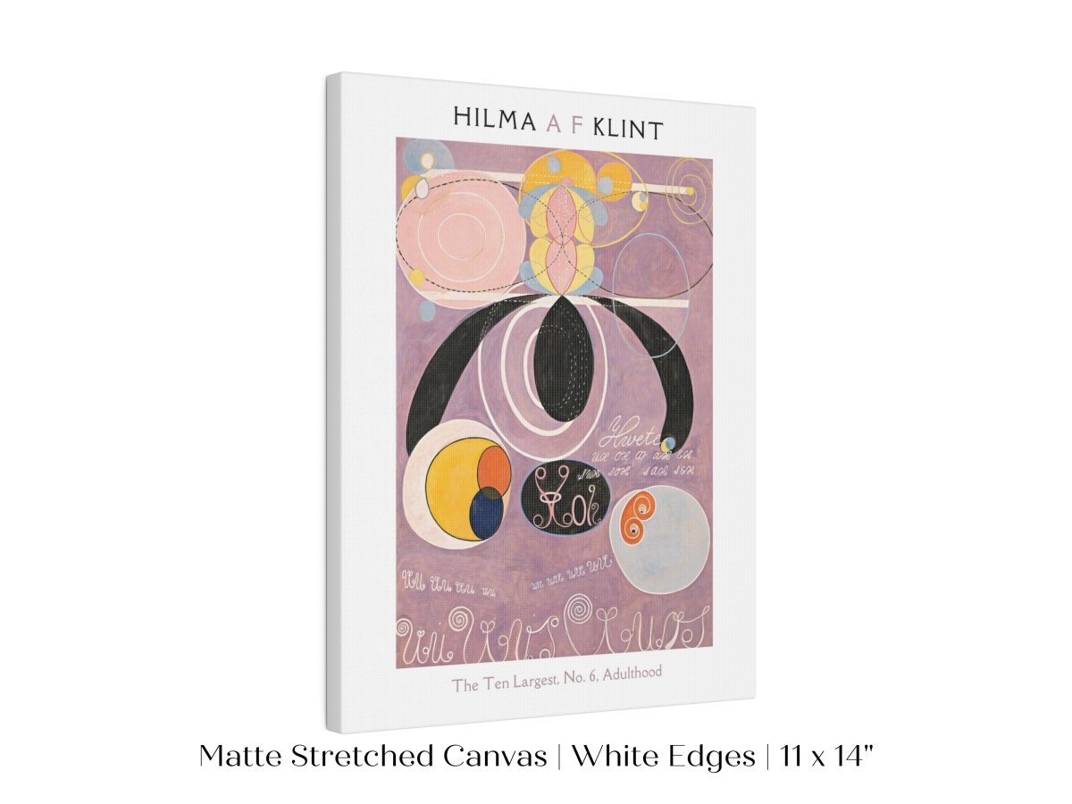Hilma af Klint The Ten Largest | No. 6, Adulthood | P580 - Single Art Prints - Piccolo Fiore Prints