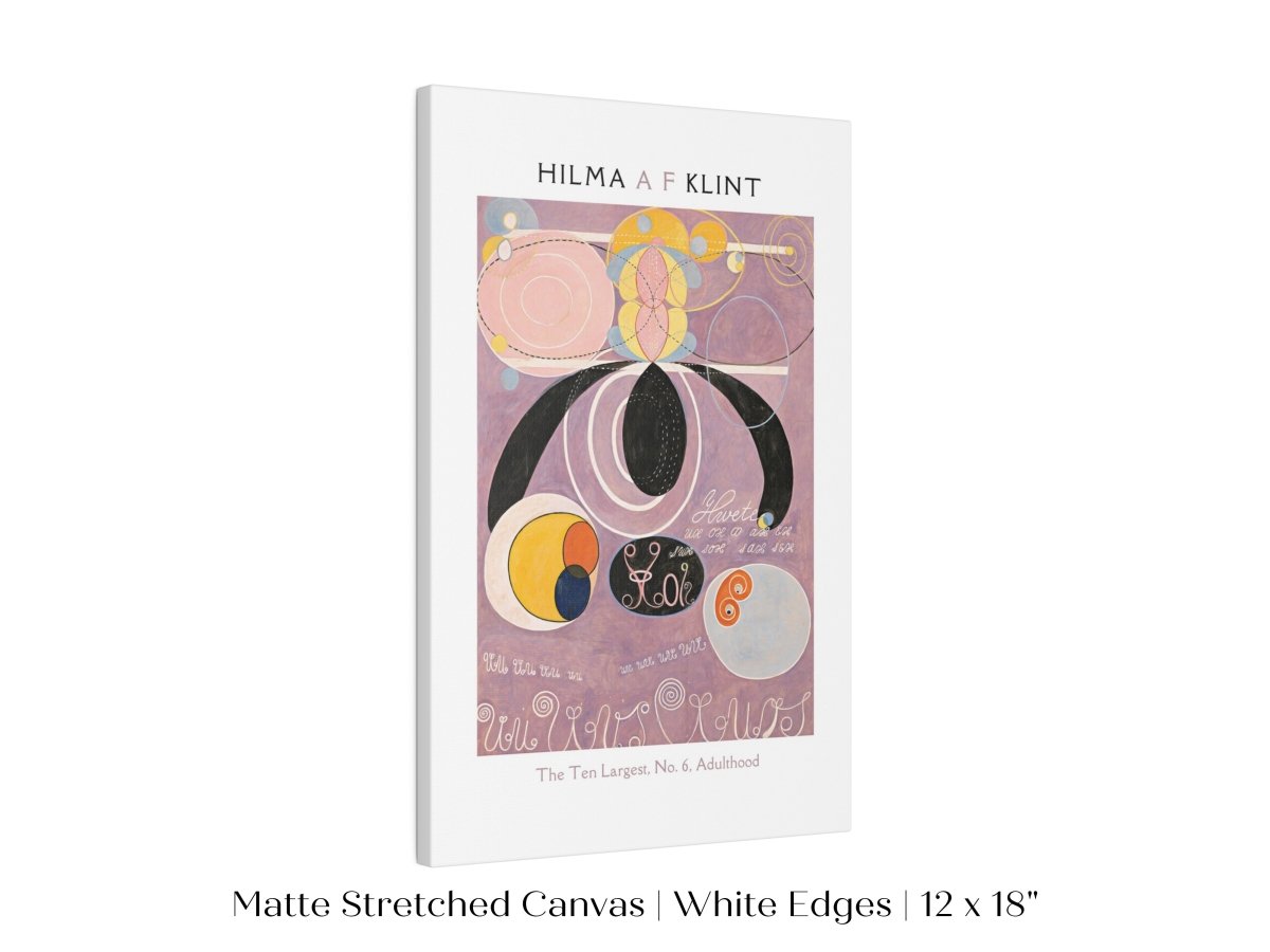 Hilma af Klint The Ten Largest | No. 6, Adulthood | P580 - Single Art Prints - Piccolo Fiore Prints