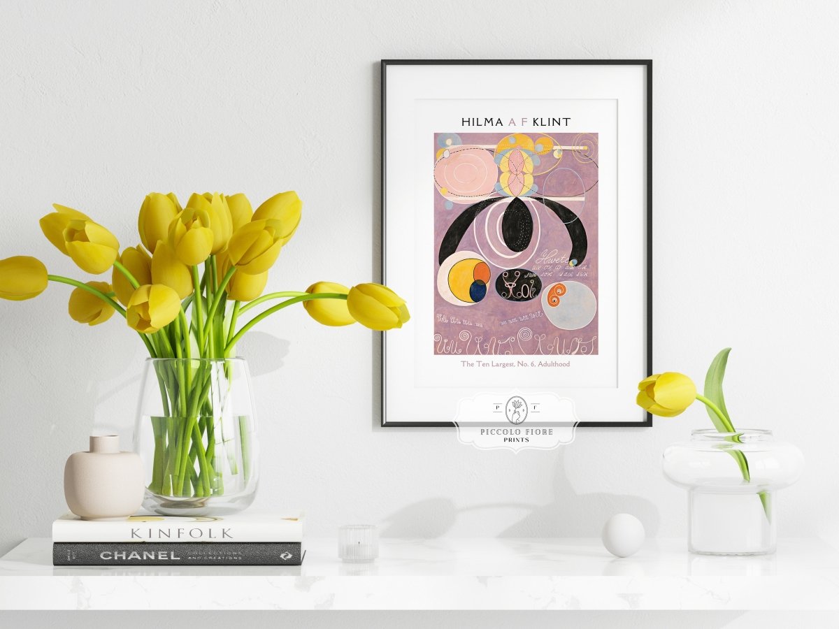 Hilma af Klint The Ten Largest | No. 6, Adulthood | P580 - Single Art Prints - Piccolo Fiore Prints