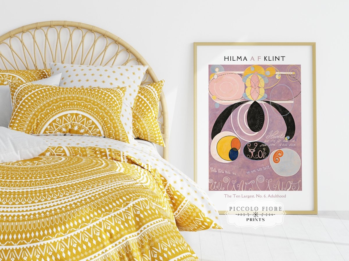 Hilma af Klint The Ten Largest | No. 6, Adulthood | P580 - Single Art Prints - Piccolo Fiore Prints