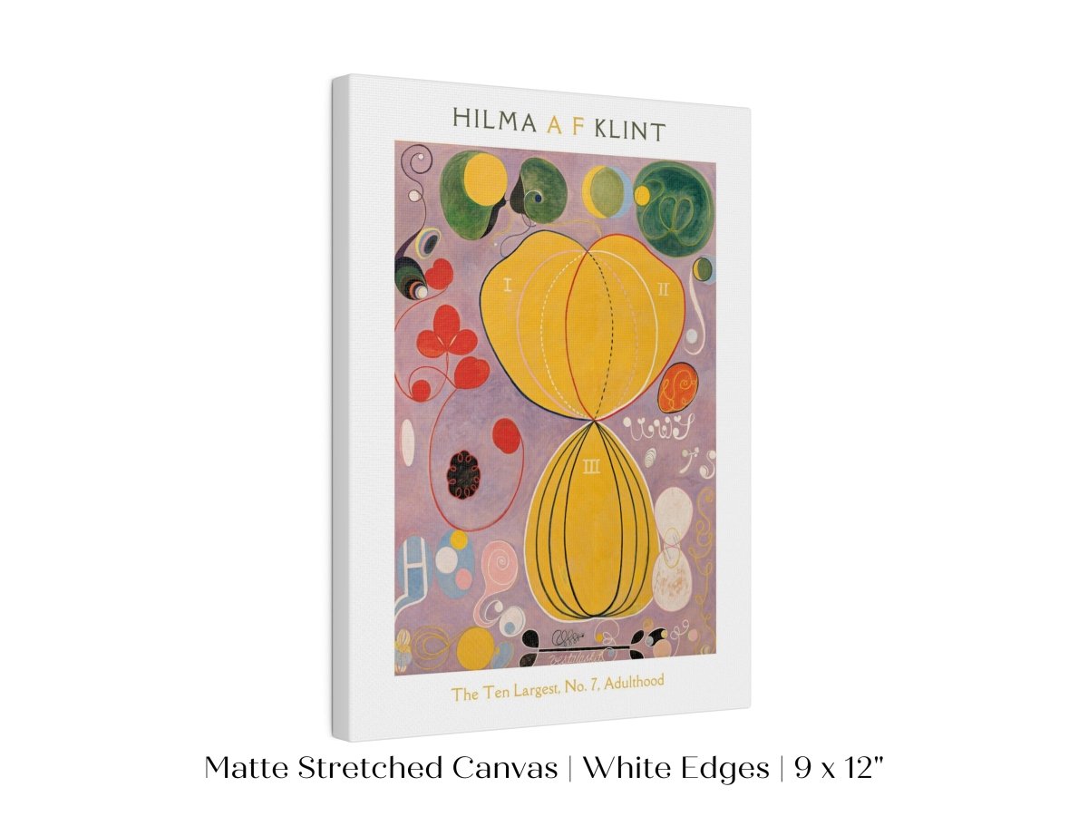 Hilma af Klint The Ten Largest | No. 7, Adulthood | P581 - Single Art Prints - Piccolo Fiore Prints