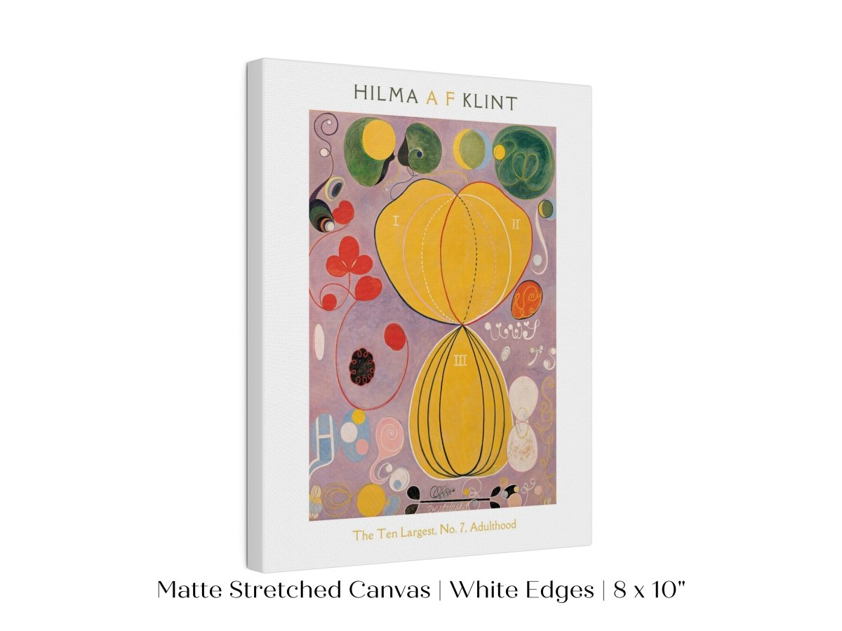 Hilma af Klint The Ten Largest | No. 7, Adulthood | P581 - Single Art Prints - Piccolo Fiore Prints