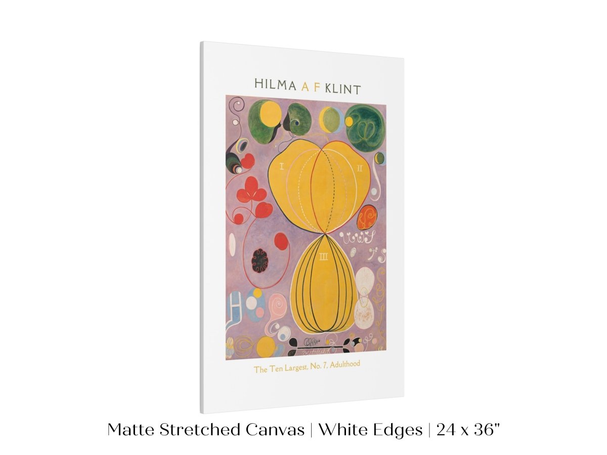Hilma af Klint The Ten Largest | No. 7, Adulthood | P581 - Single Art Prints - Piccolo Fiore Prints