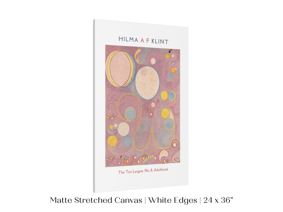Hilma af Klint The Ten Largest | No. 8, Adulthood | P582 - Single Art Prints - Piccolo Fiore Prints
