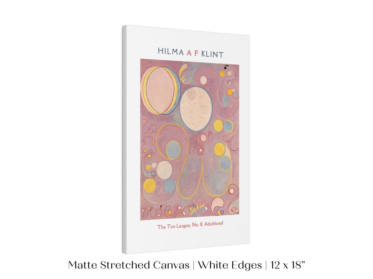 Hilma af Klint The Ten Largest | No. 8, Adulthood | P582 - Single Art Prints - Piccolo Fiore Prints