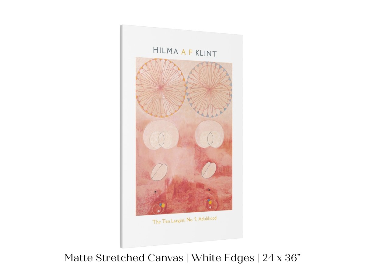 Hilma af Klint The Ten Largest | No. 9, Adulthood | P583 - Single Art Prints - Piccolo Fiore Prints
