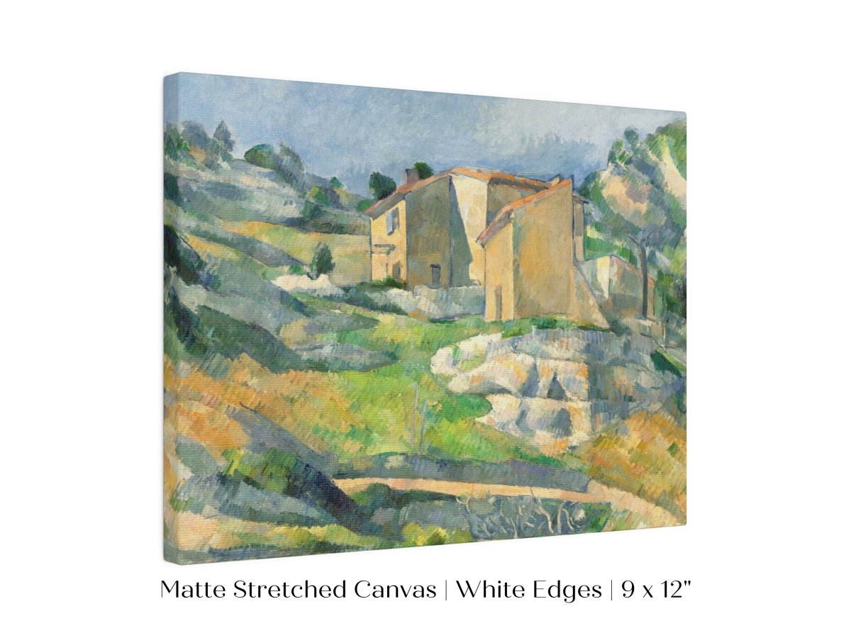 Houses in Provence | P16 - Single Art Prints - Piccolo Fiore Prints