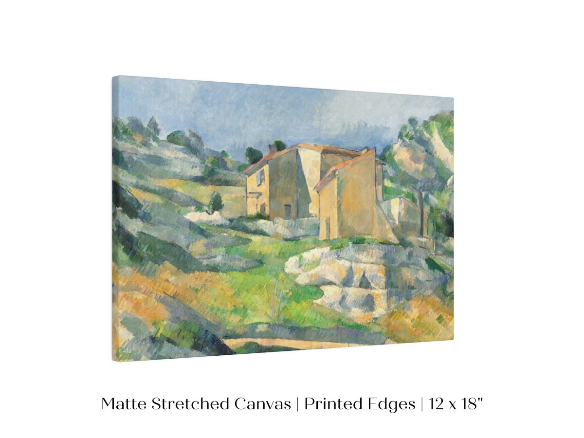 Houses in Provence | P16 - Single Art Prints - Piccolo Fiore Prints