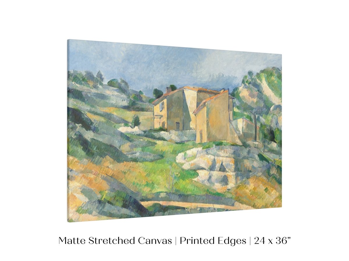 Houses in Provence | P16 - Single Art Prints - Piccolo Fiore Prints