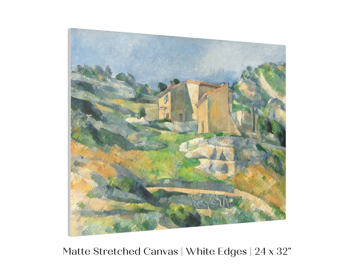 Houses in Provence | P16 - Single Art Prints - Piccolo Fiore Prints