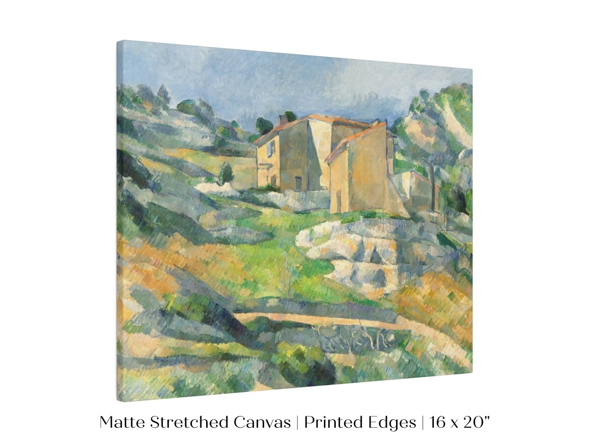 Houses in Provence | P16 - Single Art Prints - Piccolo Fiore Prints