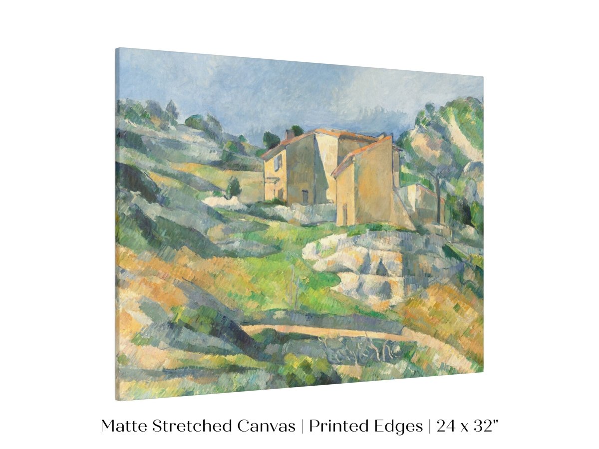 Houses in Provence | P16 - Single Art Prints - Piccolo Fiore Prints