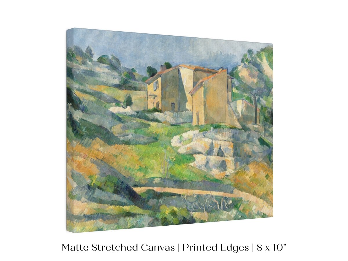 Houses in Provence | P16 - Single Art Prints - Piccolo Fiore Prints