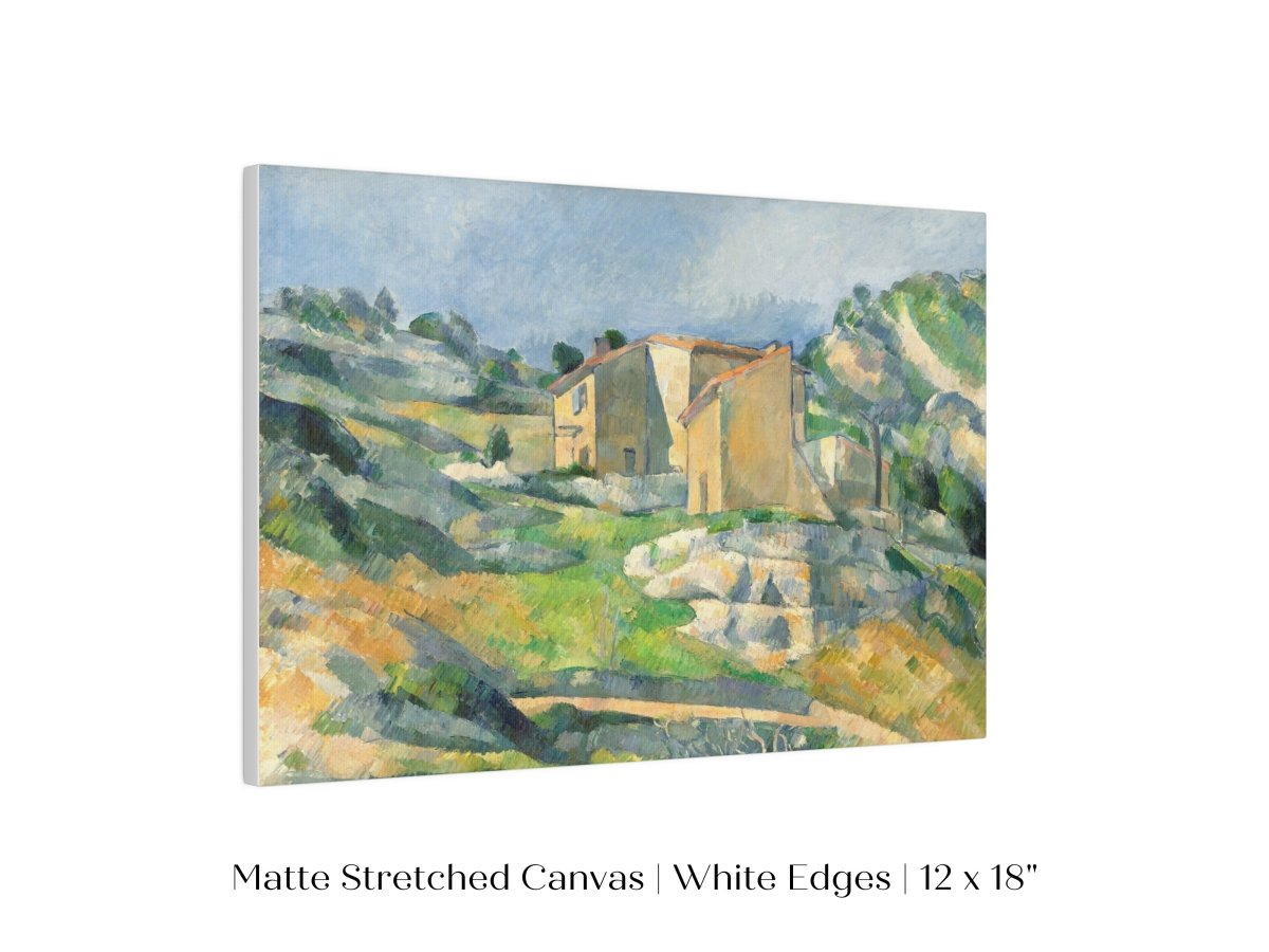 Houses in Provence | P16 - Single Art Prints - Piccolo Fiore Prints