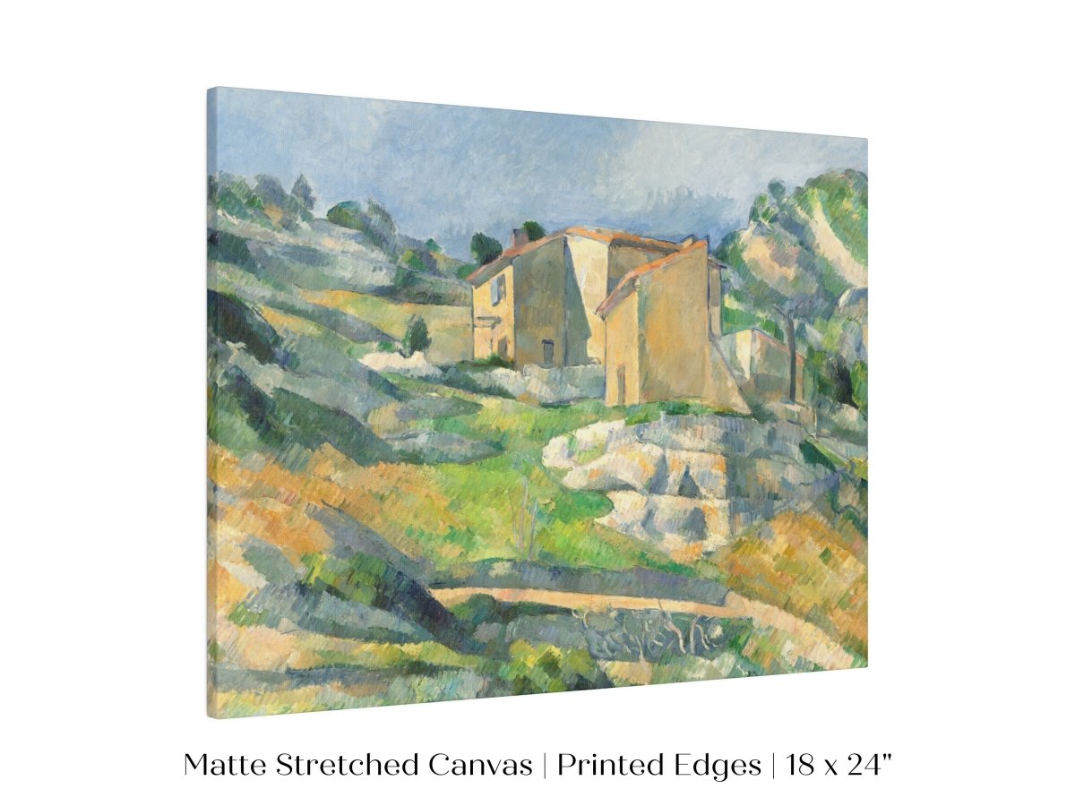 Houses in Provence | P16 - Single Art Prints - Piccolo Fiore Prints